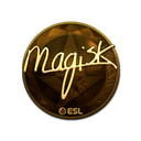 Sticker | Magisk (Gold) | Katowice 2019