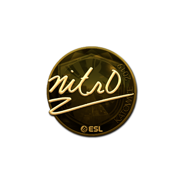 Sticker | nitr0 (Gold) | Katowice 2019