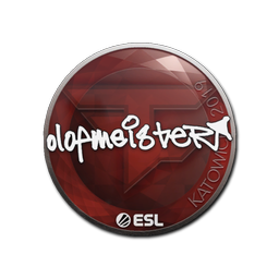 Sticker | olofmeister | Katowice 2019