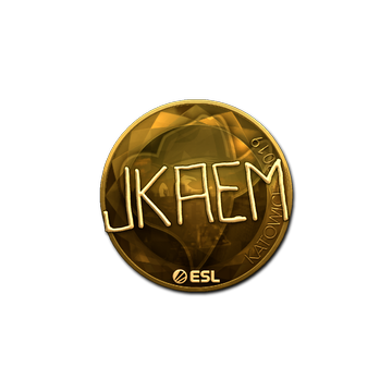 Sticker | jkaem (Gold) | Katowice 2019