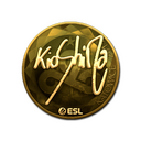 Sticker | kioShiMa (Gold) | Katowice 2019
