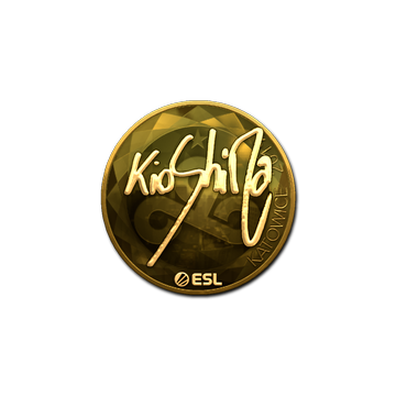 Sticker | kioShiMa (Gold) | Katowice 2019