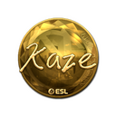 Sticker | Kaze (Gold) | Katowice 2019