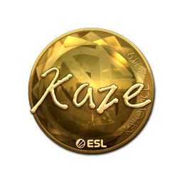 Sticker | Kaze (Gold) | Katowice 2019