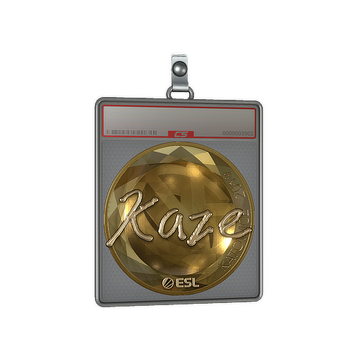 Sticker Slab | Kaze (Gold) | Katowice 2019