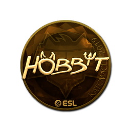 Sticker | Hobbit (Gold) | Katowice 2019
