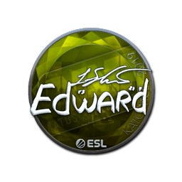 Sticker | Edward (Foil) | Katowice 2019