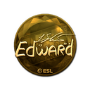 Sticker | Edward (Gold) | Katowice 2019