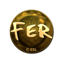Sticker | fer (Gold) | Katowice 2019