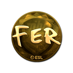 Sticker | fer (Gold) | Katowice 2019