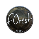 Sticker | f0rest (Foil) | Katowice 2019