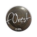 Sticker | f0rest | Katowice 2019