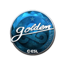 Sticker | Golden (Foil) | Katowice 2019