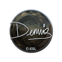 Sticker | dennis (Foil) | Katowice 2019
