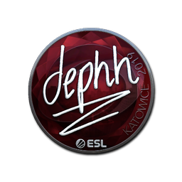 Sticker | dephh (Foil) | Katowice 2019