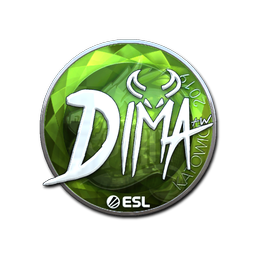 Sticker | Dima (Foil) | Katowice 2019
