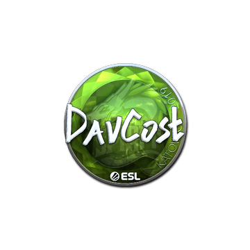 Sticker | DavCost (Foil) | Katowice 2019