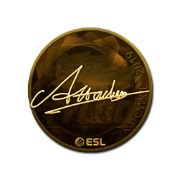 Sticker | Attacker (Gold) | Katowice 2019