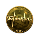 Sticker | autimatic (Gold) | Katowice 2019