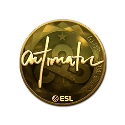Sticker | autimatic (Gold) | Katowice 2019