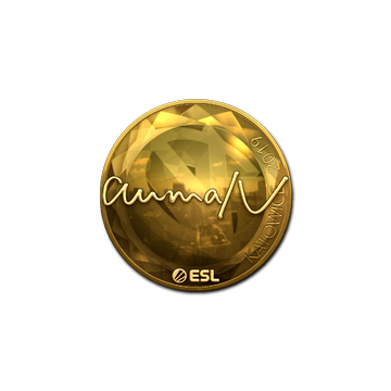Sticker | aumaN (Gold) | Katowice 2019