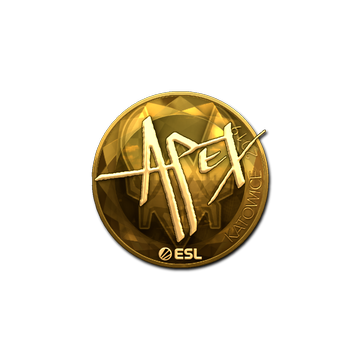 Sticker | apEX (Gold) | Katowice 2019