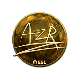 Sticker | AZR (Gold) | Katowice 2019