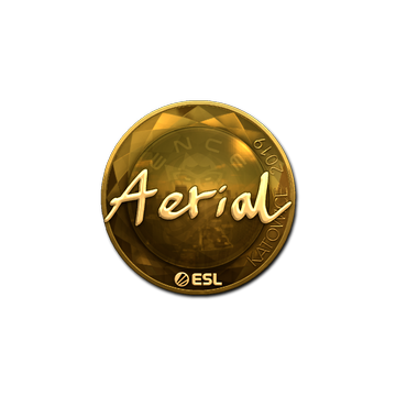 Sticker | Aerial (Gold) | Katowice 2019