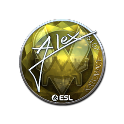 Sticker | ALEX (Foil) | Katowice 2019