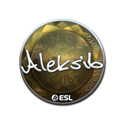 Sticker | Aleksib (Foil) | Katowice 2019