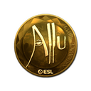 Sticker | allu (Gold) | Katowice 2019