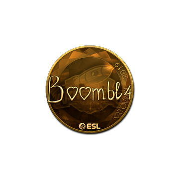 Sticker | Boombl4 (Gold) | Katowice 2019