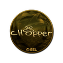 Sticker | chopper (Gold) | Katowice 2019