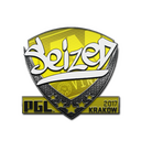 Sticker | seized | Krakow 2017