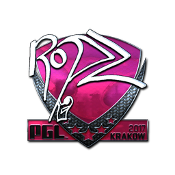 Sticker | ropz (Foil) | Krakow 2017