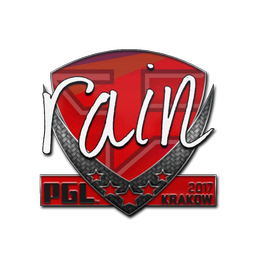 Sticker | rain | Krakow 2017