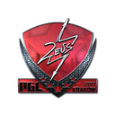 Sticker | Zeus (Foil) | Krakow 2017