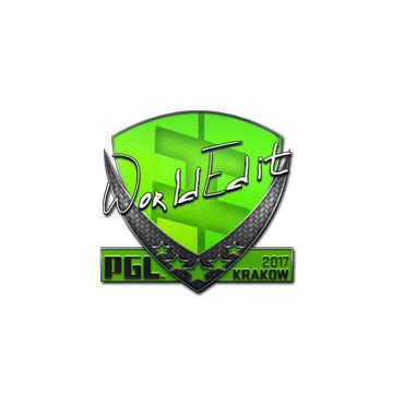 Sticker | WorldEdit | Krakow 2017