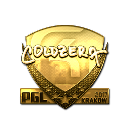 Sticker | coldzera (Gold) | Krakow 2017