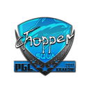Sticker | chopper | Krakow 2017