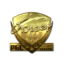 Sticker | chopper (Gold) | Krakow 2017