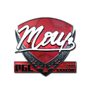 Sticker | mou (Foil) | Krakow 2017