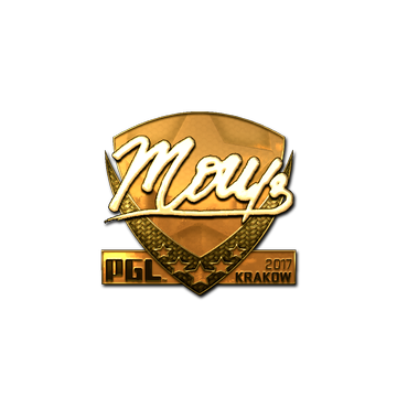 Sticker | mou (Gold) | Krakow 2017