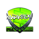 Sticker | markeloff (Foil) | Krakow 2017