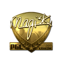 Sticker | Magisk (Gold) | Krakow 2017