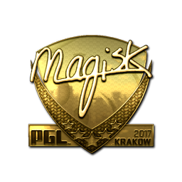 Sticker | Magisk (Gold) | Krakow 2017
