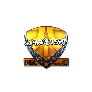 Sticker | olofmeister (Foil) | Krakow 2017