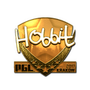 Sticker | Hobbit (Gold) | Krakow 2017