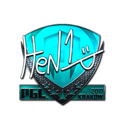 Sticker | HEN1 (Foil) | Krakow 2017