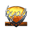Sticker | byali (Foil) | Krakow 2017